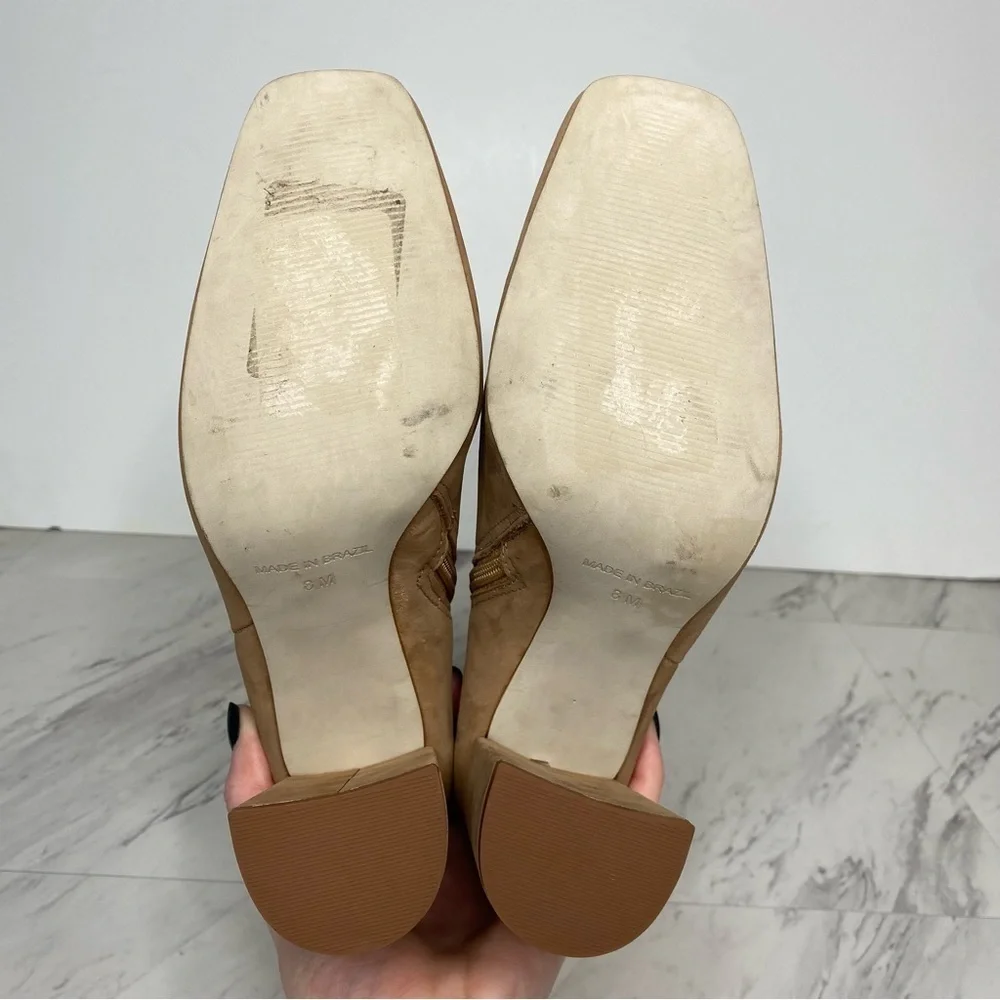 Steve Madden Lourde Tan Nubuck Bootie 8M